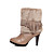  Beautiful Leatherette Stiletto Heel Ankle Boots With Tassel Party/Evening Shoes (More Colors)