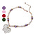  Crystal Butterfly Pearl Necklace for Dogs (S-L, Assorted Colors)