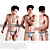  man sexy driehoek onderbroek