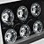  6W 540LM 6000-6500K Natural White Light LED Flood Lamp (12V)