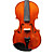  violintine - (v29) 4/4 di livello professionale legno massello di abete e 1-pezzo per violino in acero fiammato con scatola / fiocco