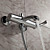  Sprinkle® by Lightinthebox - Contemporary Wall Mount Solid Brass Tub Faucet Chrome Finish