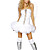  Sweet charmingirl Angel White Dress Halloween Costume(1Piece)