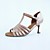  Customized Satin T-Strap Strap Latin / Ballroom Dance Performance Shoes (More Colors)