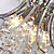  Modern Crystal Chandelier with 6 Lights