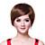  Capless Short Brown Wig of Simplicity