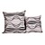  Set of 2 Geometric Polyester Decorative Pillow Cover