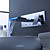  Sprinkle® - Farbwechsel LED Wasserfall Waschbecken Wasserhahn (Wandmontage)