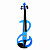  Chow's - (EV08) 4/4 Basswood Electric Violin Outfit (Multi-Color)