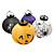  Halloween Constume tilbehør lampe (1 stk)