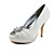  Satin Stiletto Heel Peep Toe / Pumps With Rhinestone Party/Evening Shoes