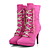  gamuza stiletto hermosas botas de tacón tobillo con diamantes de imitación fiesta / noche zapatos