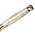  Anti-Static Luftpudesystem Curly Shell og Rubber Paddle Hair Brush