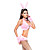  Sexy Cute Pink Bunny Halloween Costume(4Pieces)