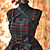  Sleeveless Knee-length Dark Green Cotton Bow Casual Lolita Dress
