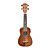  Koa Pili Koko - (mhy-sl) Tutto massello di mogano Tastiera estesa Soprano Ukulele con borsa / cinghia