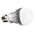  E27 6W 500-550LM 6000-6500K Natural White Light LED Ball Bulb (85-265V)