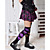  Gothic Tartan Button SKirt Lolita Costume (1 Piece)
