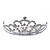  Gorgeous Rhinestones Wedding Jewelry Set,Including Necklace,Earrings And Tiara