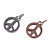  Titanium With Peace Unisex Necklaces (More Colors)
