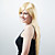  Capless Extra Long Synthetic Light Blonde Straight Hair Wig