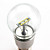  E27 4W 280-320LM 5500-6500K Natural White Light LED Ball Bulb (85-265V)