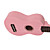  Matata - (UK10PK) Plywood Basswood Soprano Ukulele with Bag/Picks(Pink)
