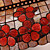  Tiffany Style Pendant Light with 4 Lights - Flower Patterned