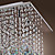  Comtemporary Crystal Flush Mount with 6 Lights in Beaded Design