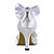  Satin Stiletto Heel Peep Toe mit Imitation Pearl Brautschuhe (mehr Farben)