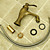  centerset bronze antigo torneira pia do banheiro