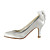  Satin Stiletto Heel Pumps With Bowknot / Sequin Wedding Shoes (More Colors)