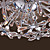  Egypt Imported Crystal 8-Light Chandelier in Ball Shape