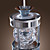  MARIGNANE - Lustre Cristal com 3 Lâmpadas