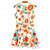  ALAN Sunflower Print Skater Jurk met voering (meer kleuren)