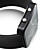  Reloj Pulsera de 29 LED en Silicona (Negro)
