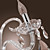  MAHONING - Lustre Cristal com 3 Lâmpadas
