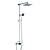  Zeitgenössische Chrome Finish Einhand Sliding Dusche Wasserhahn