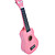  ukelele soprano basswood con cadenas / picos (multi-color)