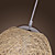  Globe Shaped 1-Light Pendant Light (Dia 9.8)