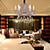  Luxury Crystal Chandelier with 6 Lights