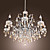  COURBEVOIE - Lustre Cristal com 8 Lâmpadas