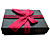  Black Gift Box With Ribbon Bowknot