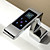  Contemporary Chrome Finish Hand Free Sensor Thermostatic Bathroom Sink Faucet