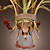  Floral Chandelier with 3 Lights