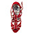  kunstlæder øverste chunky heelgladiator sandaler partiets shoes.more farver