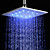  10 inch Brass Shower Head with Color Changing LED Light