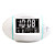  rugby Shaped Time Projektion und reden digitalen Wecker Kalender Thermometer (3xAAA)