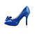  Satin Stiletto Pumps With Flower For Wedding (More Colors)