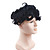  Indiano de 100% do cabelo encaracolado curto Remy 9 "até 7" Mens Toupee